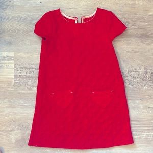 Red Heart toddler dress 4t GUC